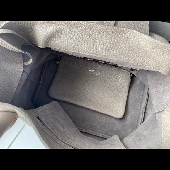 meli melo halo medium handbag - taupe - Picture 7 of 12